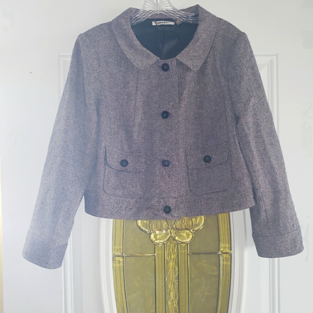 DKNYC  women's wool blend Blazer